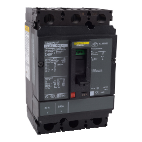 Schneider Electric Molded Case Circuit Breaker; 3-Pole; 125A; 600VAC/250VDC; 100kA @ 480VAC; Lugs - Load End; UL 489